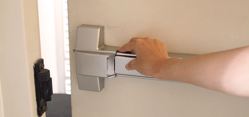Roller Gate Panic Bar Installation in San Juan Capistrano, California